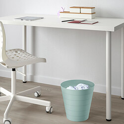 FNISS - Waste bin, turquoise, 6.8 l