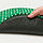 ÄNGSFRÄKEN - chair pad, green/white, 36 cm | IKEA Indonesia - PE971434_S1