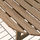 ASKHOLMEN - table for wall+1 fold chr, outdoor, grey-brown stained/Kuddarna grey | IKEA Indonesia - PE616545_S1