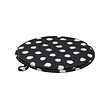 ÄNGSFRÄKEN - Chair pad, black/white, 36 cm