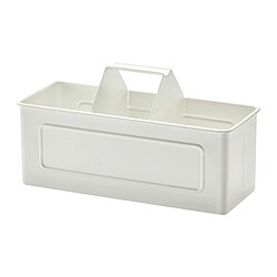 VÄLVÅRDAD - Organiser, white, 22.5x9x12.5 cm