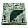 TROLLDOM - selimut quilt, pola hewan hutan/hijau, 96x96 cm | IKEA Indonesia - PE826016_S1