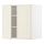 METOD - wall cabinet with shelves/2 doors, white/Bodbyn off-white, 60x37x60 cm | IKEA Indonesia - PE726277_S1