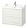 RUTSJÖN/TÄNNFORSEN - wash-stnd w drawers/wash-basin/tap, white, 82x49x74 cm | IKEA Indonesia - PE908026_S1