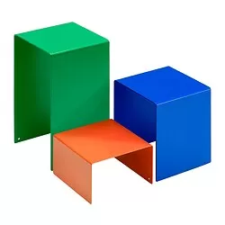BRÄNNBOLL - Accessories stand, set of 3
