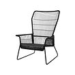 TALLSKÄR - kursi berlengan, luar ruang, antrasit | IKEA Indonesia - PE939771_S2