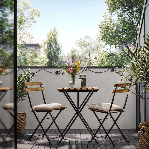 TÄRNÖ table+2 chairs, outdoor