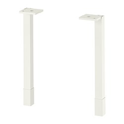 ENHET - Legs f cabinet, white, 23.5 cm