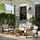 NÄMMARÖ 4-seat conversation set, outdoor