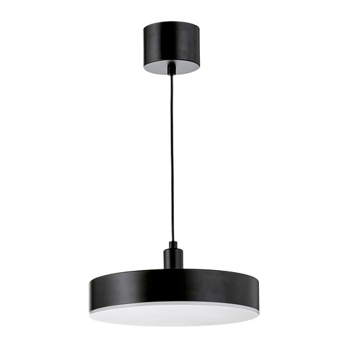 NYMÅNE Lampu Gantung LED, Antrasit, 38 Cm | IKEA Indonesia