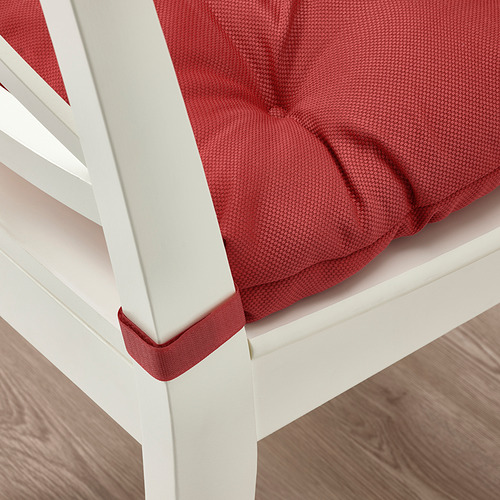 MALINDA chair cushion, dark red, 40/35x38x7 cm | IKEA Indonesia