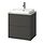 HAVBÄCK/ORRSJÖN - wash-stnd w drawers/wash-basin/tap, dark grey/grey stone effect, 62x49x71 cm | IKEA Indonesia - PE908301_S1