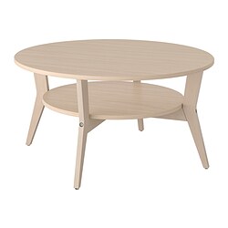 JAKOBSFORS - Coffee table, oak veneer, 80 cm