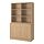 TONSTAD - storage combination, oak veneer, 121x47x201 cm | IKEA Indonesia - PE908421_S1