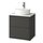 HAVBÄCK/TÖRNVIKEN - wash-stnd w drawers/wash-basin/tap, dark grey/white marble effect, 62x49x79 cm | IKEA Indonesia - PE908562_S1