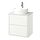 HAVBÄCK/TÖRNVIKEN - wash-stnd w drawers/wash-basin/tap, white/white marble effect, 62x49x79 cm | IKEA Indonesia - PE908568_S1