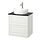 TÄNNFORSEN/TÖRNVIKEN - wash-stnd w drawers/wash-basin/tap, white/black marble effect, 62x49x79 cm | IKEA Indonesia - PE908574_S1