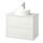 TÄNNFORSEN/TÖRNVIKEN - wash-stnd w drawers/wash-basin/tap, white/white marble effect, 82x49x79 cm | IKEA Indonesia - PE908584_S1