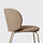 KRYLBO/EKEDALEN - meja dan 4 kursi, cokelat tua/Tonerud krem tua, 120/180 cm | IKEA Indonesia - PE908599_S1