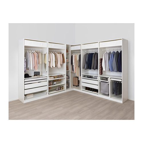 Pax Corner Wardrobe White Ikea Indonesia