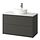 HAVBÄCK/TÖRNVIKEN - wash-stnd w drawers/wash-basin/tap, dark grey/white marble effect, 102x49x79 cm | IKEA Indonesia - PE908618_S1