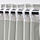GINSTMOTT - curtains, 1 pair, with heading tape/white, 145x250 cm | IKEA Indonesia - PE939887_S1