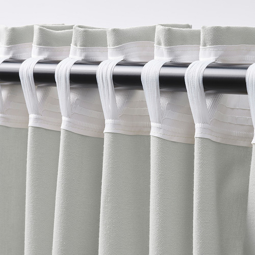 GINSTMOTT curtains, 1 pair