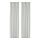 GINSTMOTT - curtains, 1 pair, with heading tape/white, 145x250 cm | IKEA Indonesia - PE939889_S1