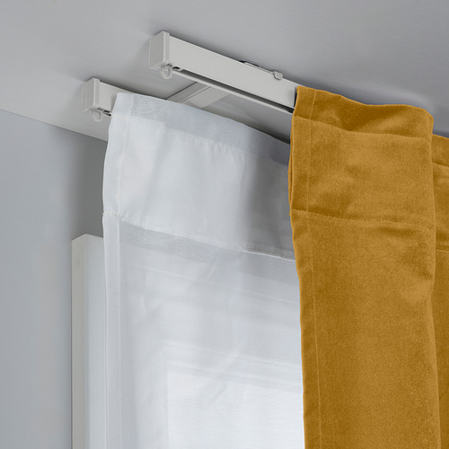 VIDGA ceiling bracket for 2 curtain rails