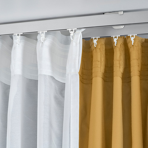 VIDGA ceiling bracket for 2 curtain rails