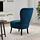 REMSTA - armchair, Djuparp dark green-blue | IKEA Indonesia - PE783332_S1