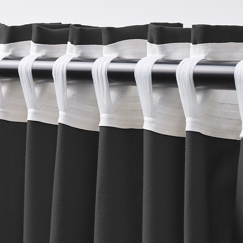 GINSTMOTT curtains, 1 pair