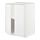 METOD - kabinet dasar dg rak/2 pintu, putih/Ringhult putih, 60x60x80 cm | IKEA Indonesia - PE726727_S1