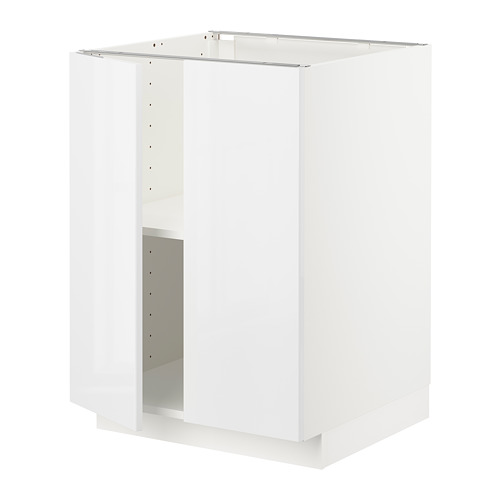 METOD kabinet dasar dg rak/2 pintu