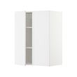 METOD - Wall cabinet with shelves/2 doors, white/Ringhult white, 60x37x80 cm