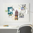 SKÅDIS - Pegboard combination, white, 76x56 cm