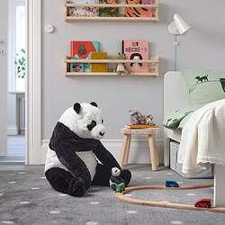 DJUNGELSKOG - Soft toy, panda