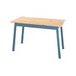 PINNTORP - meja, diwarnai cokelat muda/bernoda biru kayu pinus, 125x75 cm | IKEA Indonesia - E1009577_S2