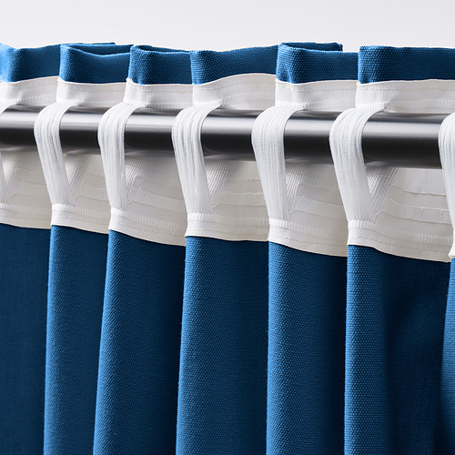 GINSTMOTT curtains, 1 pair