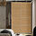 MEHAMN 4 panels for sliding door frame