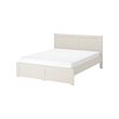 FÅGELFJÄLLET - bed frame, off-white, 160x200 cm | IKEA Indonesia - E1009638_S2