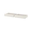 FÅGELFJÄLLET - Kotak penyimpanan ranjang, isi 2, putih pudar, 200 cm | IKEA Indonesia - E1009641_S2