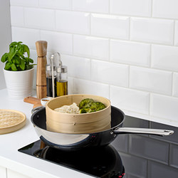 KLOCKREN - Steamer, bamboo, 5.0 l