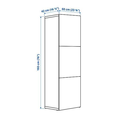 BESTÅ Measurement Illustration