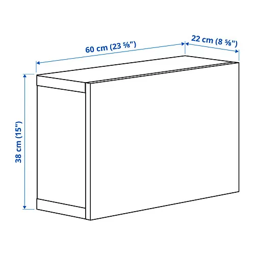 BESTÅ Measurement Illustration