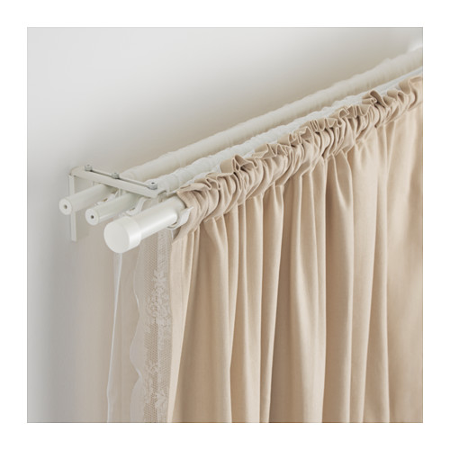 Hugad Curtain Rod White Ikea Indonesia