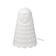 SOLBO - LED table lamp, white/owl, 23 cm