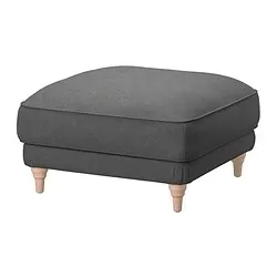 ESSEBODA - Bangku kaki, Tallmyra/abu-abu medium kayu birch