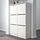 BISSA - kabinet sepatu dg 3 kompartemen, putih, 49x28x135 cm | IKEA Indonesia - PE559941_S1