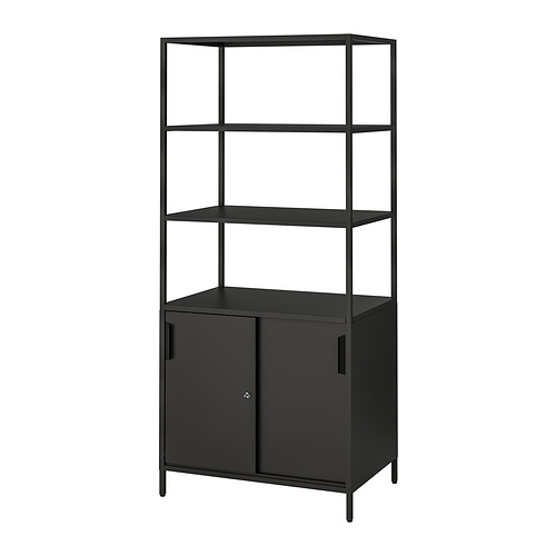 TROTTEN kabinet dengan pintu geser